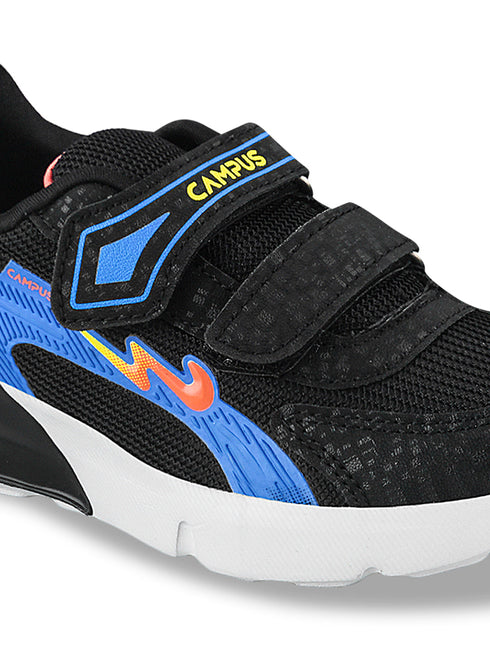 COMIC Black Kid's Sports Shoes